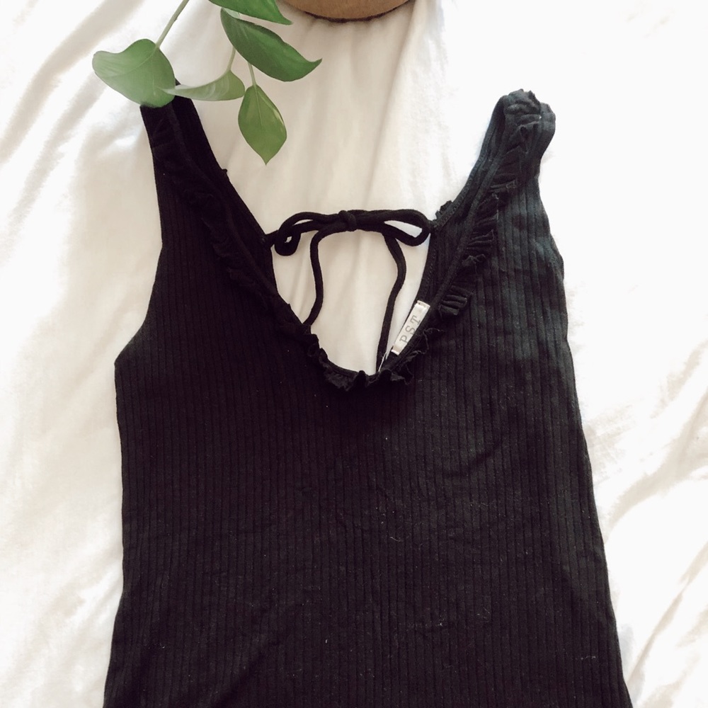 Back tank top